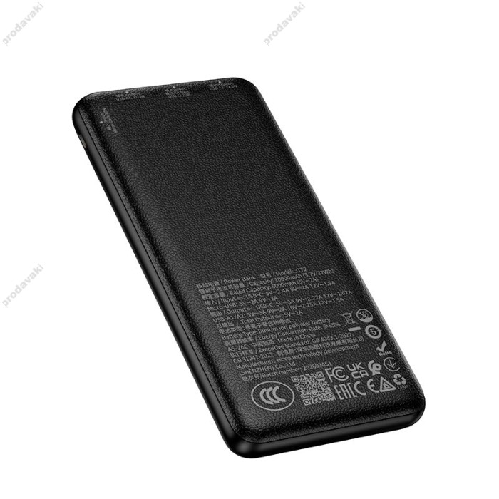 Повербанк портативний акумулятор Power Bank Hoco J172 Precision fully PD 22.5W 10000 mAh Black