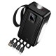 Повербанк портативний акумулятор Power bank Hoco J173A Jingyao 30000 mAh Black