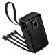 Повербанк портативний акумулятор Power bank Hoco J173A Jingyao 30000 mAh Black