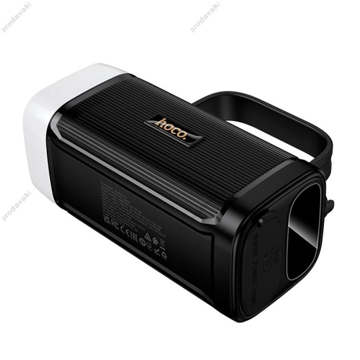 Повербанк портативний акумулятор Power bank Hoco J174 Unimpeded dual lighting 22.5W 40000 mAh Black