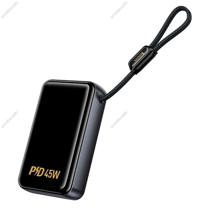 Повербанк портативний акумулятор Power bank Hoco Q54 Shine 45W 20000 mAh Grey