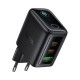 Мережевий зарядний пристрій HOCO N79 charger with TFT display 65W Black