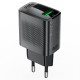 Мережевий зарядний пристрій ACEFAST A90 GaN single charger 18W Black