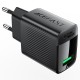 Мережевий зарядний пристрій ACEFAST A90 GaN single charger 18W Black