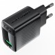 Мережевий зарядний пристрій ACEFAST A90 GaN single charger 18W Black