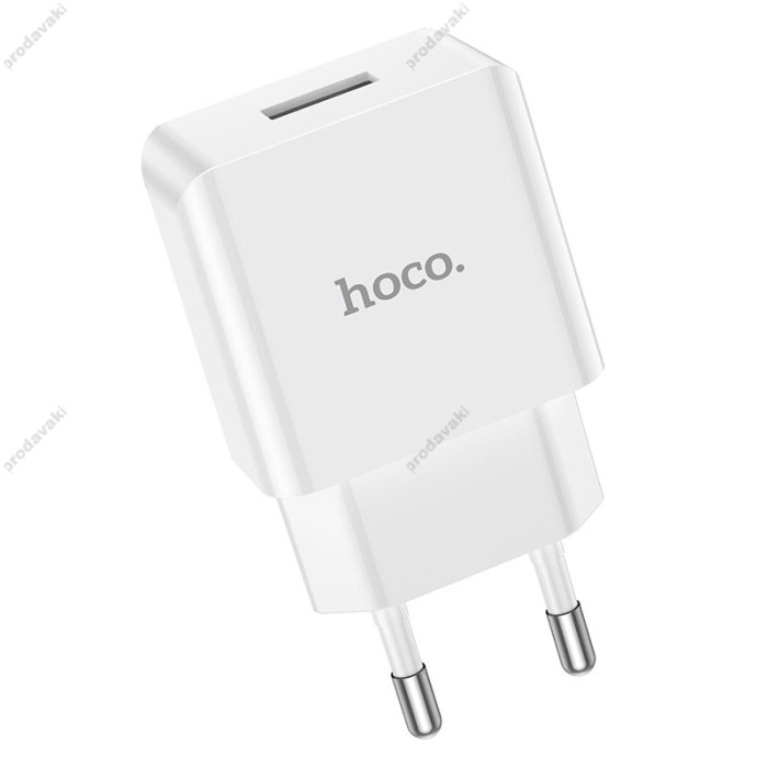 Мережевий зарядний пристрій Hoco C106A Leisure single port charger 10.5W White