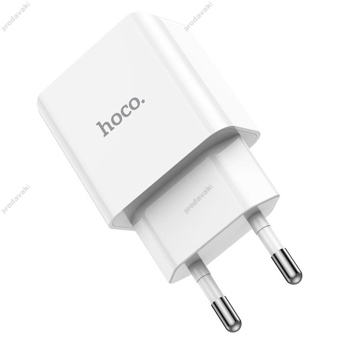 Мережевий зарядний пристрій Hoco C106A Leisure single port charger 10.5W White