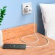 Мережевий зарядний пристрій Hoco C106A Leisure single port charger Micro USB cable 10.5W White