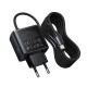 Мережевий зарядний пристрій HOCO C165A Priority charger with built-in Type-C cable 45W Black