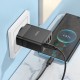 Мережевий зарядний пристрій HOCO C127A Intelligent four-port Lightning cable 45W Black