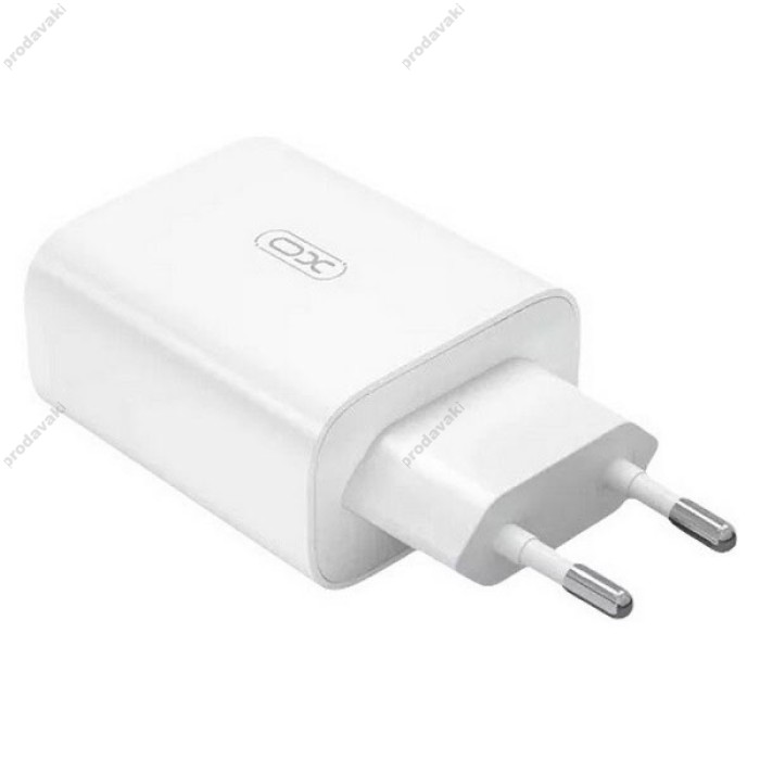 Мережевий зарядний пристрій XO L120 multi port fast charging charger 20W White