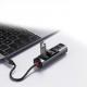 USB-Хаб Yesido HB22 multi-function converter 6в1 Type-C to HDMI+USB3.0+2xUSB2.0+PD Grey