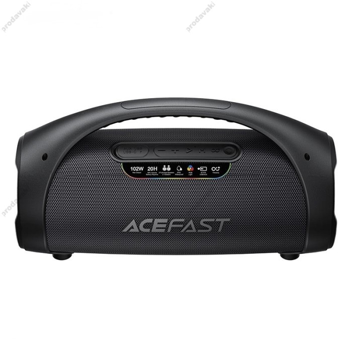 Портативна колонка Bluetooth ACEFAST K11 Pro Portable Speaker BT6.0/USB/AUX 102W Black