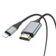 Кабель HOCO UA15 High definition on-screen cable Lightning to HDTV (HDMI) 4K 2m Grey