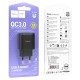 Мережевий зарядний пристрій Hoco C140A Smart single port charger 18W Black