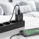 Мережевий зарядний пристрій Hoco C140A Smart single port charger Micro USB cable 18W Black