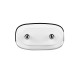 Мережевий зарядний пристрій Hoco C12 Smart Charger Lightning cable 12W White