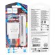 Мережевий зарядний пристрій Hoco C109A Fighter single port charger Micro USB cable 10.5W White