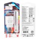 Мережевий зарядний пристрій Hoco C109A Fighter single port charger Type-C cable 10.5W White