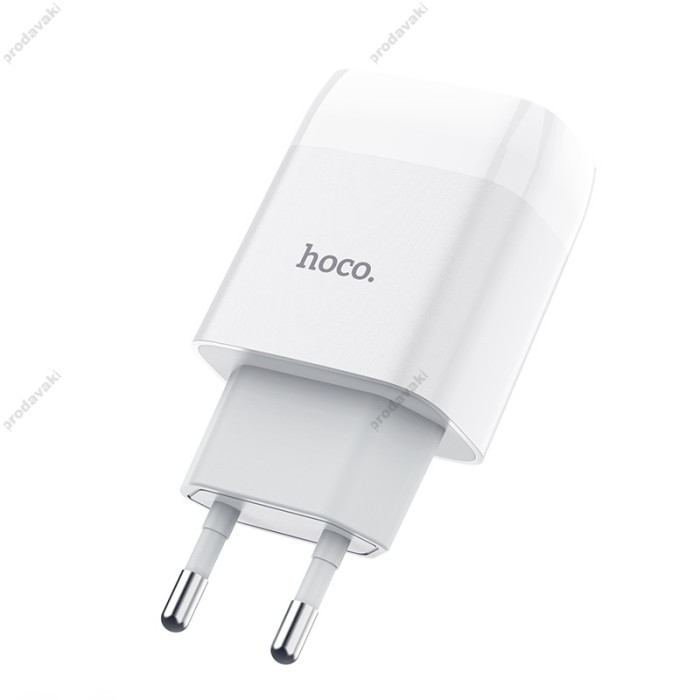 Мережевий зарядний пристрій HOCO C72A Glorious Single 10.5W White