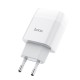 Мережевий зарядний пристрій HOCO C72A Glorious Single 10.5W White