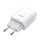 Мережевий зарядний пристрій HOCO C73A Glorious Lightning cable 12W White