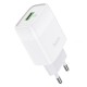 Мережевий зарядний пристрій HOCO C72Q Glorious single port charger Micro USB cable 18W White