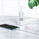 Мережевий зарядний пристрій HOCO C72Q Glorious single port charger Micro USB cable 18W White