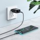 Мережевий зарядний пристрій HOCO C72Q Glorious single port charger Type-C cable 18W Black