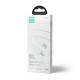 Кабель JoyRoom S-CC100A11 Braided Nylon Cable Type-C to Type-C 100W 5A 1.2m White