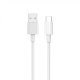 Кабель Wiwu Wi-C007 Classic charging data cable USB to Type-C 5A 1.2m White
