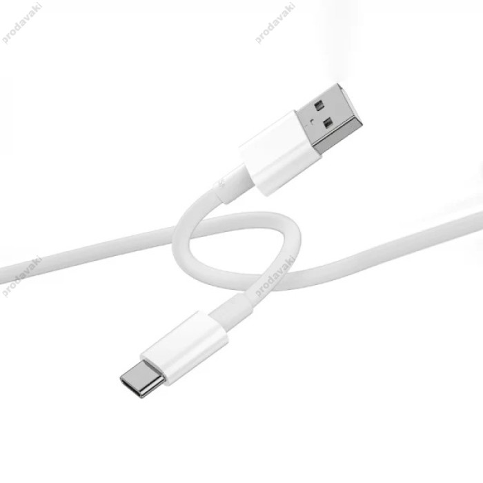 Кабель Wiwu Wi-C007 Classic charging data cable USB to Type-C 5A 1.2m White