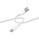 Кабель Wiwu Wi-C007 Classic charging data cable USB to Type-C 5A 1.2m White