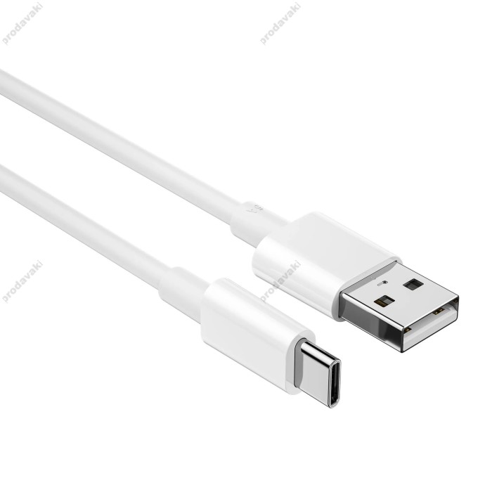 Кабель Wiwu Wi-C007 Classic charging data cable USB to Type-C 5A 1.2m White
