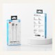 Кабель Rock P8 Basic Series Fast charging data cable USB to Type-C 2A 1m White