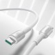 Кабель JoyRoom S-A51 Cutting-Edge Cable Type-C to Type-C 60W 3A 1.2m Light grey