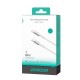 Кабель JoyRoom S-A51 Cutting-Edge Cable Type-C to Type-C 60W 3A 1.2m Light grey