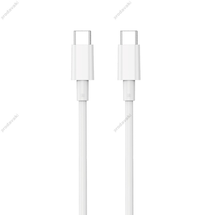 Кабель Wiwu Wi-C008 Classic Series Cable Type-C to Type-C 100W 5A 1.2m White