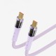 Кабель Rock Z21 Nylon Cable Type-C to Type-C 100W 5A 1.2m Purple