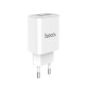 Мережевий зарядний пристрій Hoco C62A Victoria Micro cable 12W White