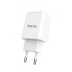 Мережевий зарядний пристрій Hoco C62A Victoria Micro cable 12W White