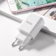 Мережевий зарядний пристрій Hoco C62A Victoria Micro cable 12W White