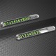 Автовізитка тимчасова карта паркування Yesido C88 Parking card Metal grey
