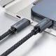 Кабель ACEFAST C19-03 Fast charging data cable Type-C to Type-C 60W 3A 1.2m Black
