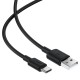 Кабель ACEFAST C25-04 silicone charging data cable USB to Type-C 3A 1.2m Black