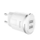 Мережевий зарядний пристрій HOCO C38A Thunder Power Charger 12W White