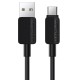 Кабель ACEFAST C26-04 silicone charging data cable USB to Type-C 3A 1.2m Black