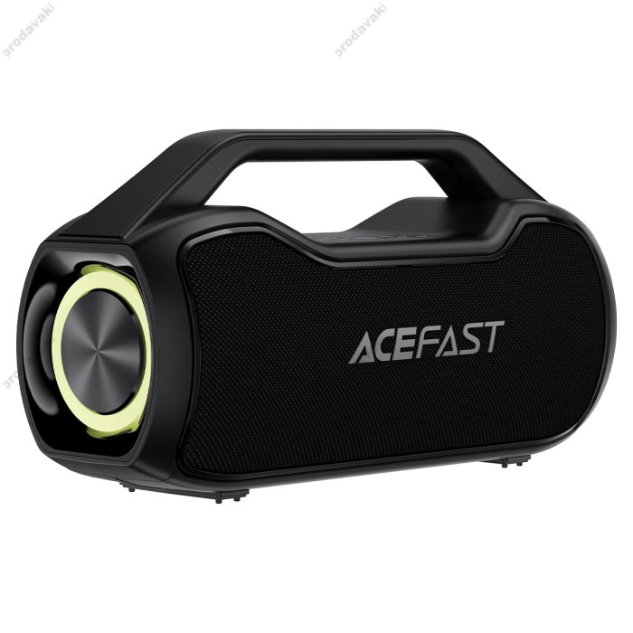 Портативна колонка Bluetooth ACEFAST K14 portable karaoke wireless speaker IPX4 BT6.0 120W Black