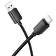Кабель HOCO X113 Beneficio charging data cable USB to Type-C 3A 1m Black
