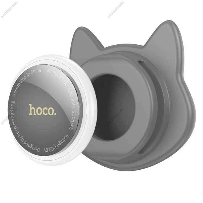 Пошуковий трекер HOCO E91K Tiger smart anti-lost device (dog collar type) iOS Black